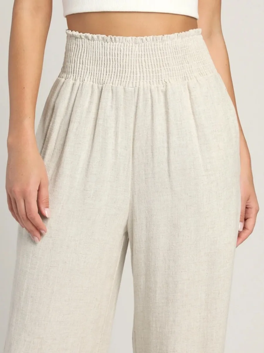 High Waisted Wide Leg Pants