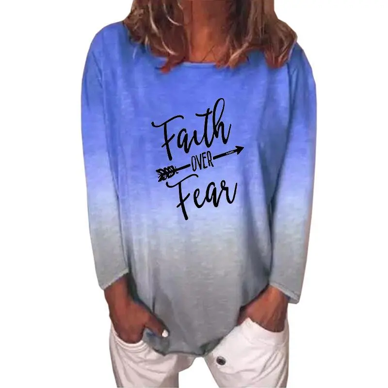 Autumn Round Collar Long Sleeve Conventional T-shirt