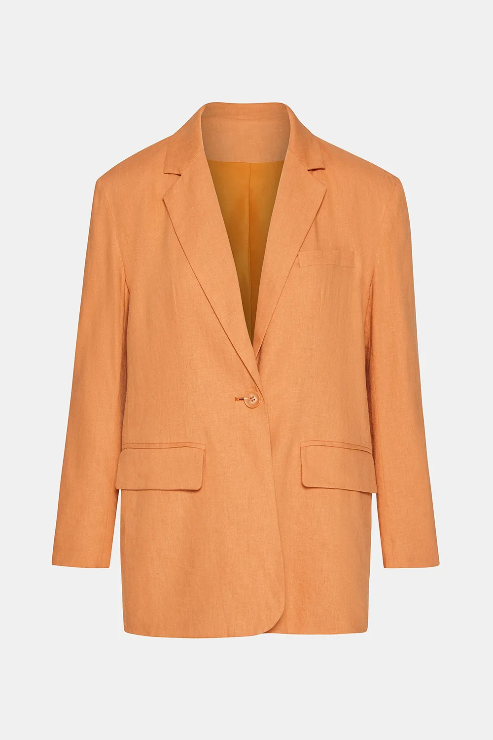 SKINNY BLAZER CARAMEL