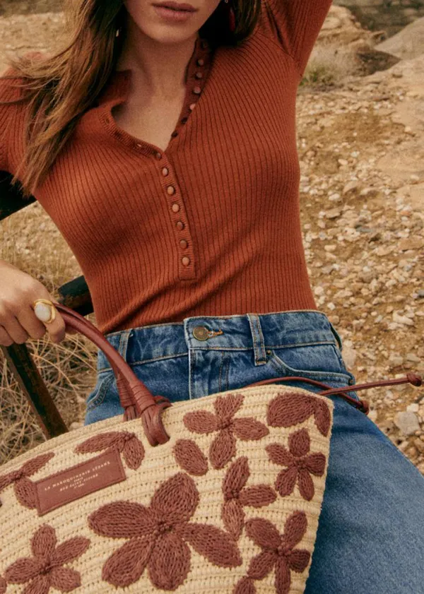 Merino Wool And Organic Long-Sleeved