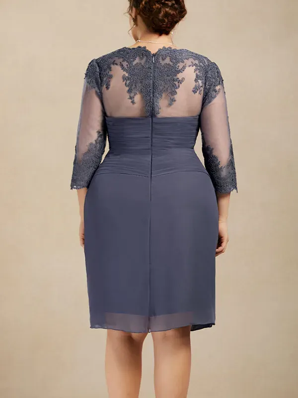 Waist Chiffon Simple Temperament Bridal Mother Dress