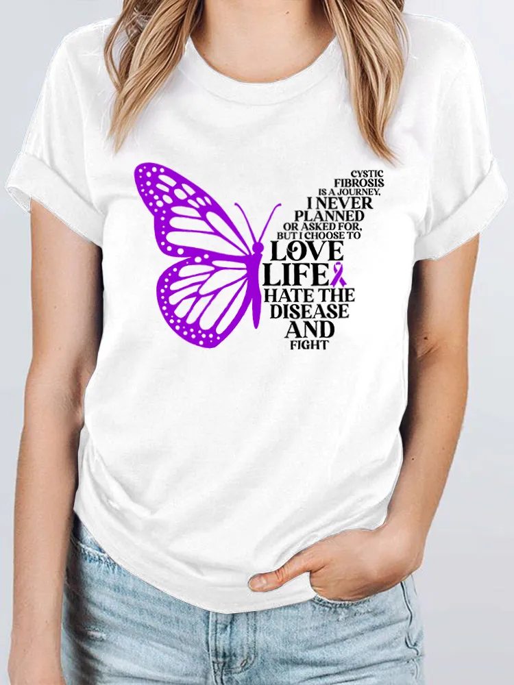 Women's I Will Remember For You Dementia Alzheimer's Disease Awareness Print T-Shirt