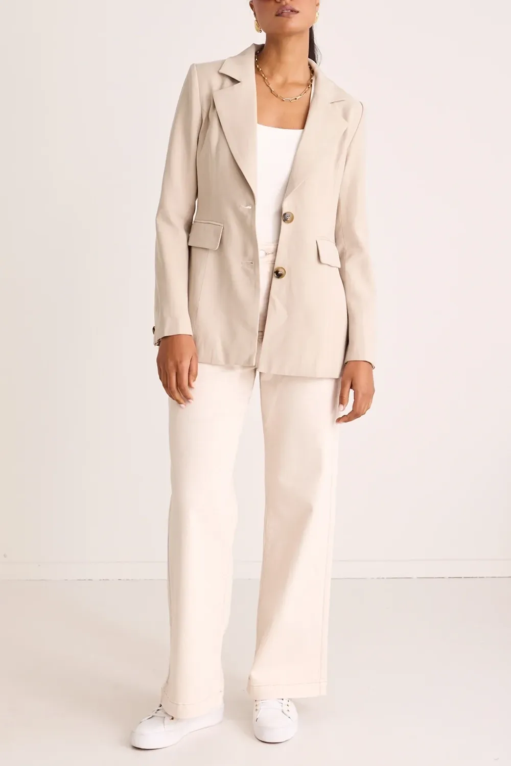 Soft Touch Cinched Waist Blazer