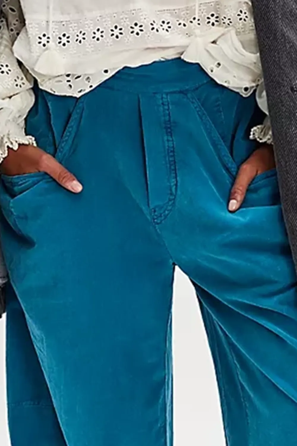 Relaxed Fit Corduroy Pants