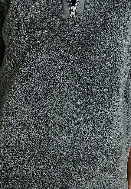 Sherpa Pullover Sweatshirt