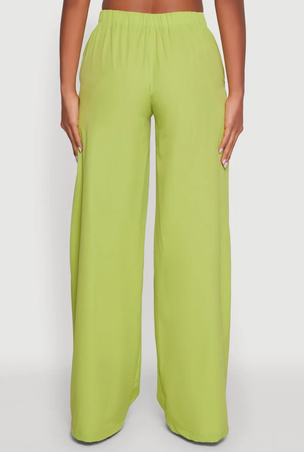 Solid Color Loose Pants