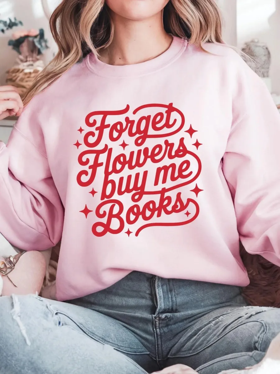 Letter Print Casual Sweatshirt