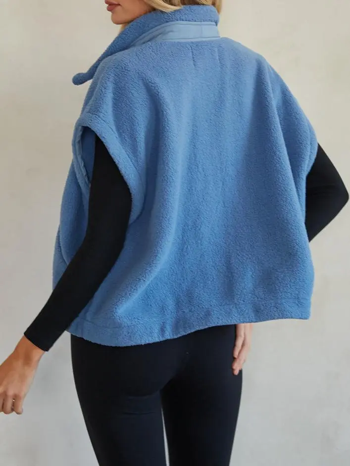 Greer Oversized Fleece Vest