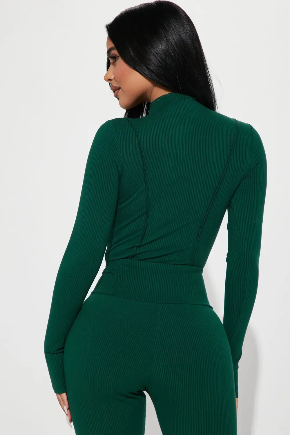 Kacy Snatched Bodysuit - Hunter