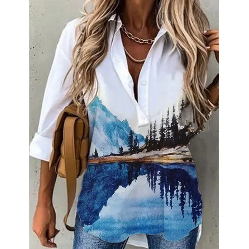 Fashion Casual Printed Shirt