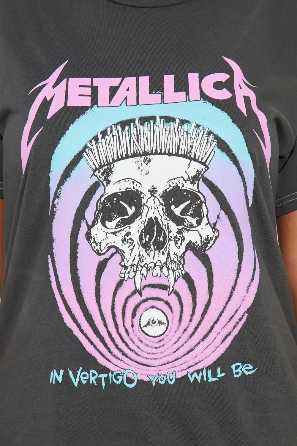 Nothing Else Matters Metallica Tshirt - Charcoal