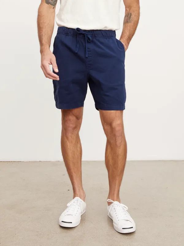 Navy Blue Casual Men's Shorts