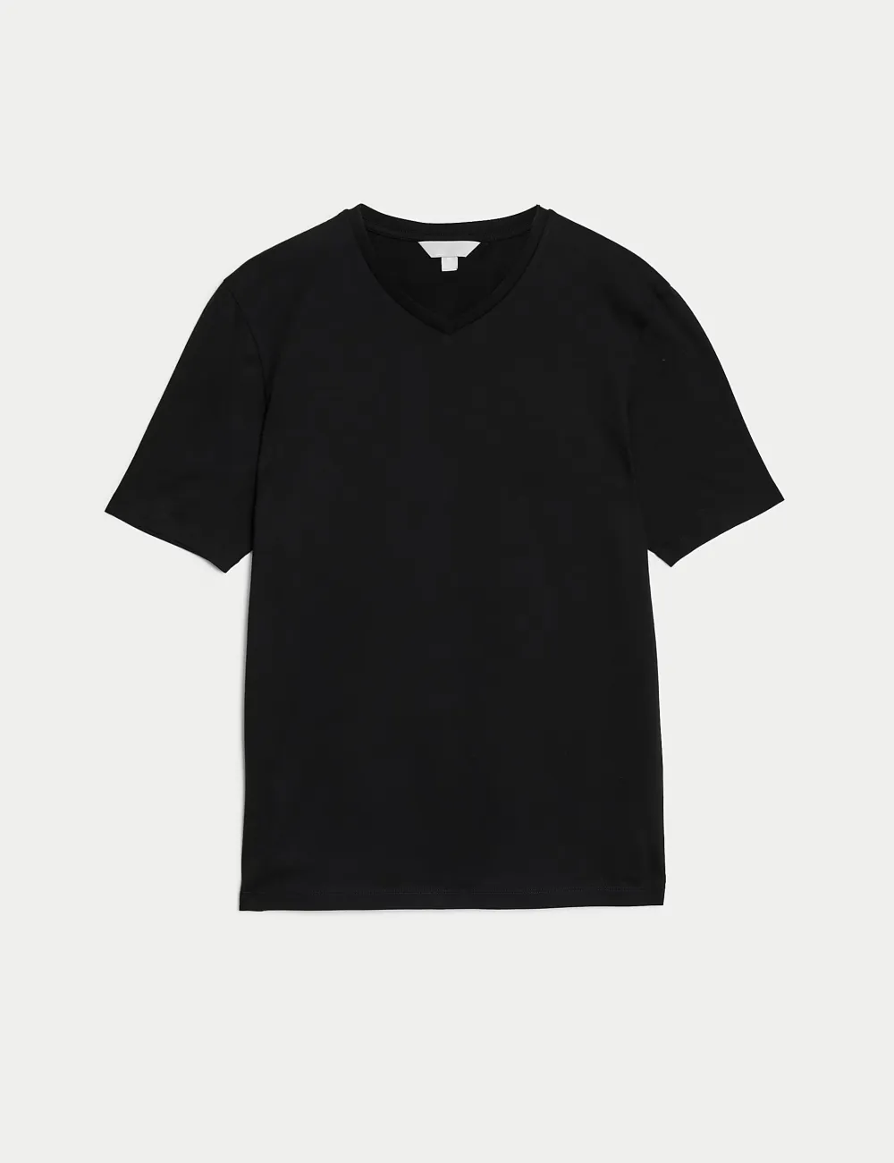 Pure Cotton V-Neck T-Shirt