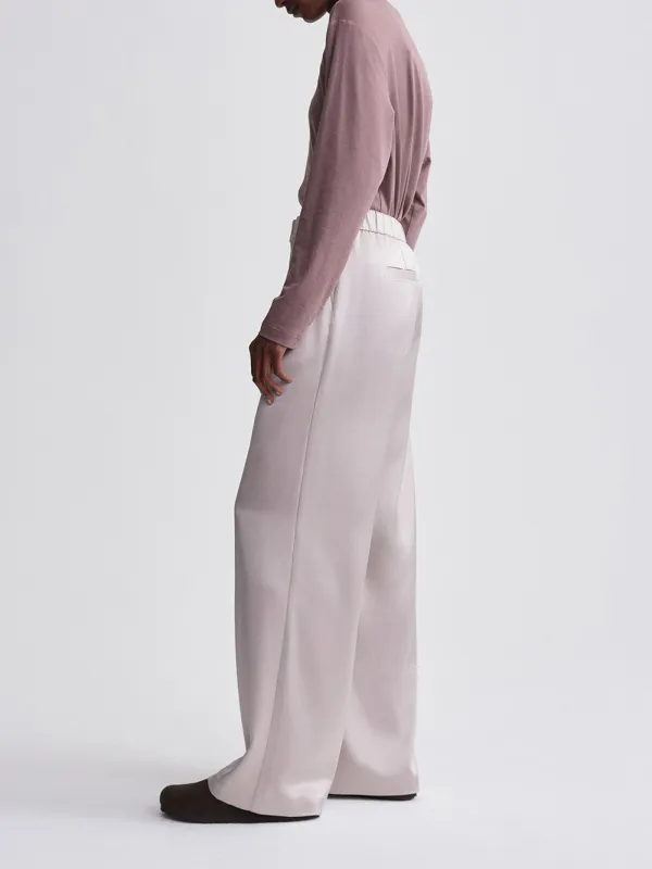 Satin Wide-Leg Pant 32