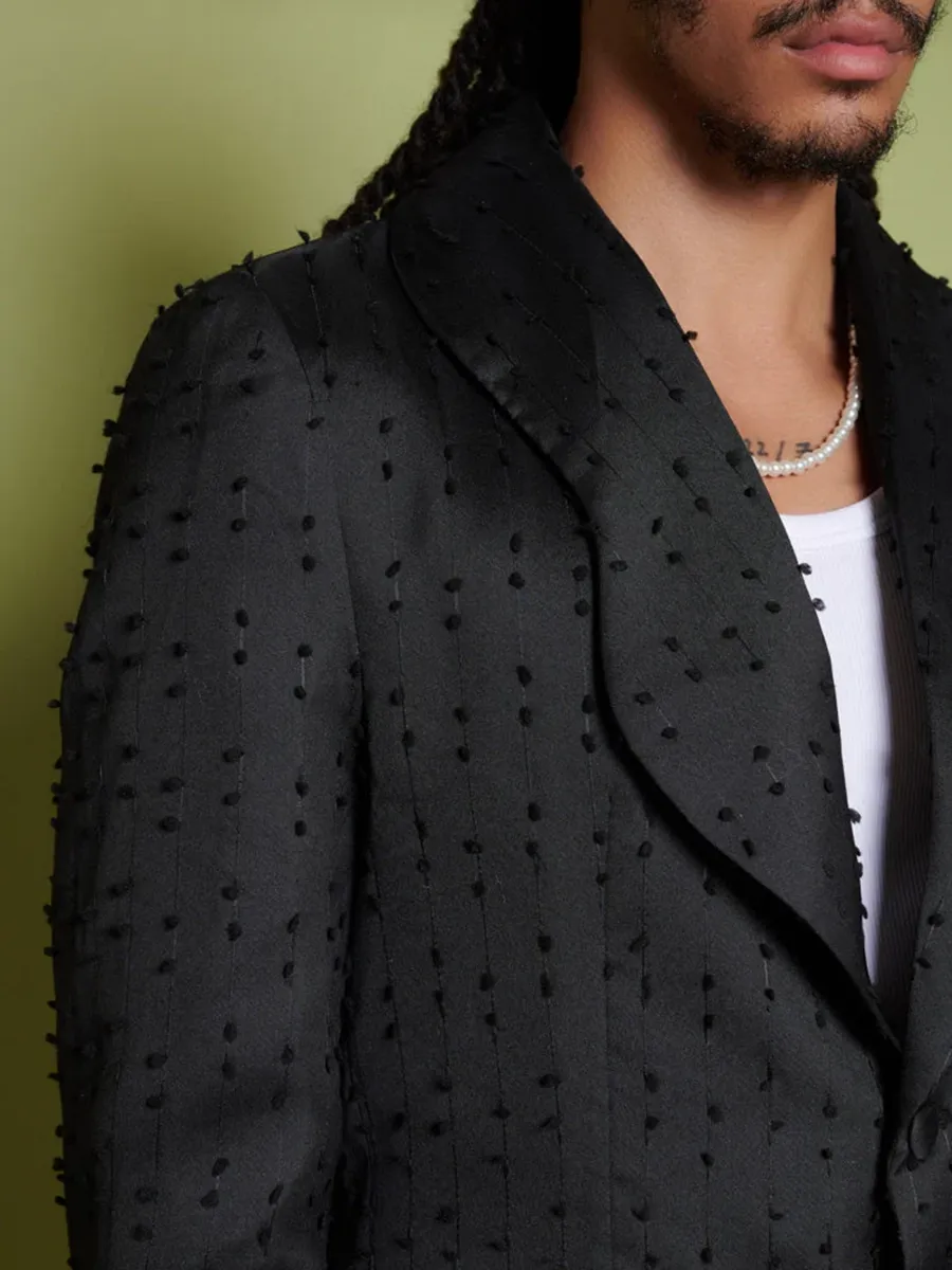 Easy Casual Texture Blazer