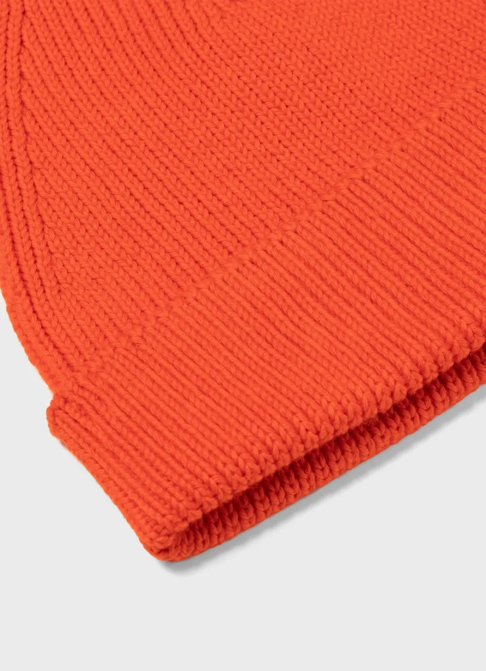 Bright Orange Beanie For Vibrant Fall Casual Style