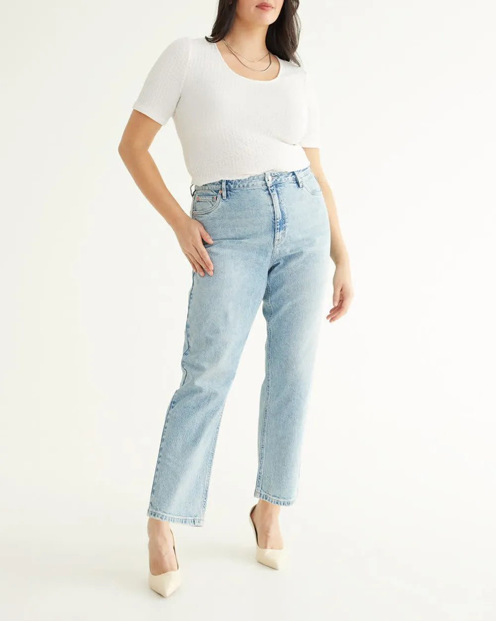 Tapered-Leg High-Rise Jean - The Mom Jeans