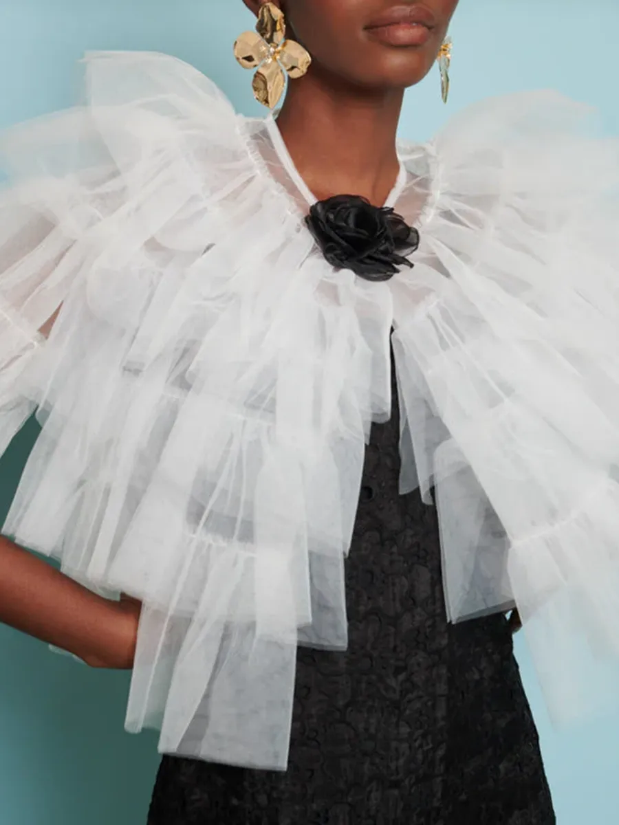 Casual Spell Tulle Bolero