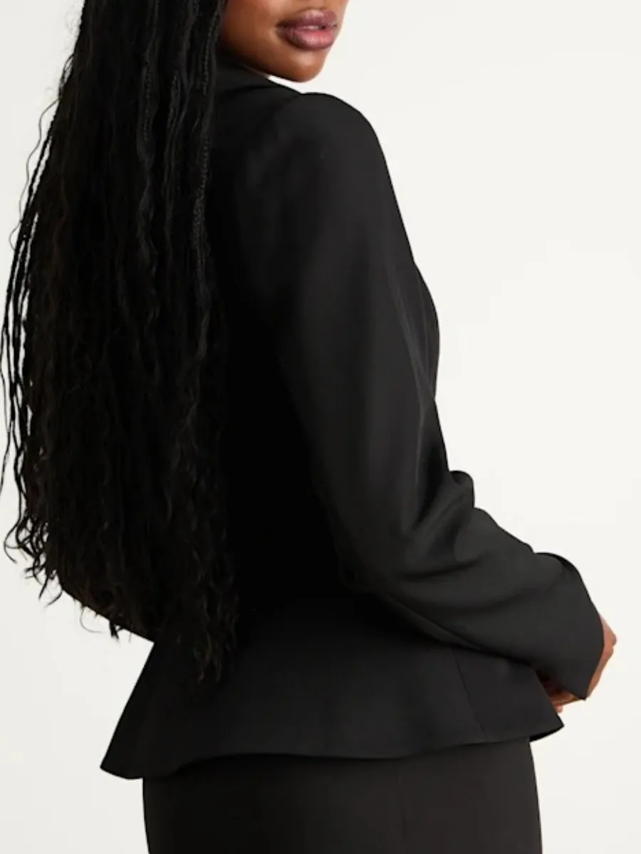 Tailored Frog Closure Blazer