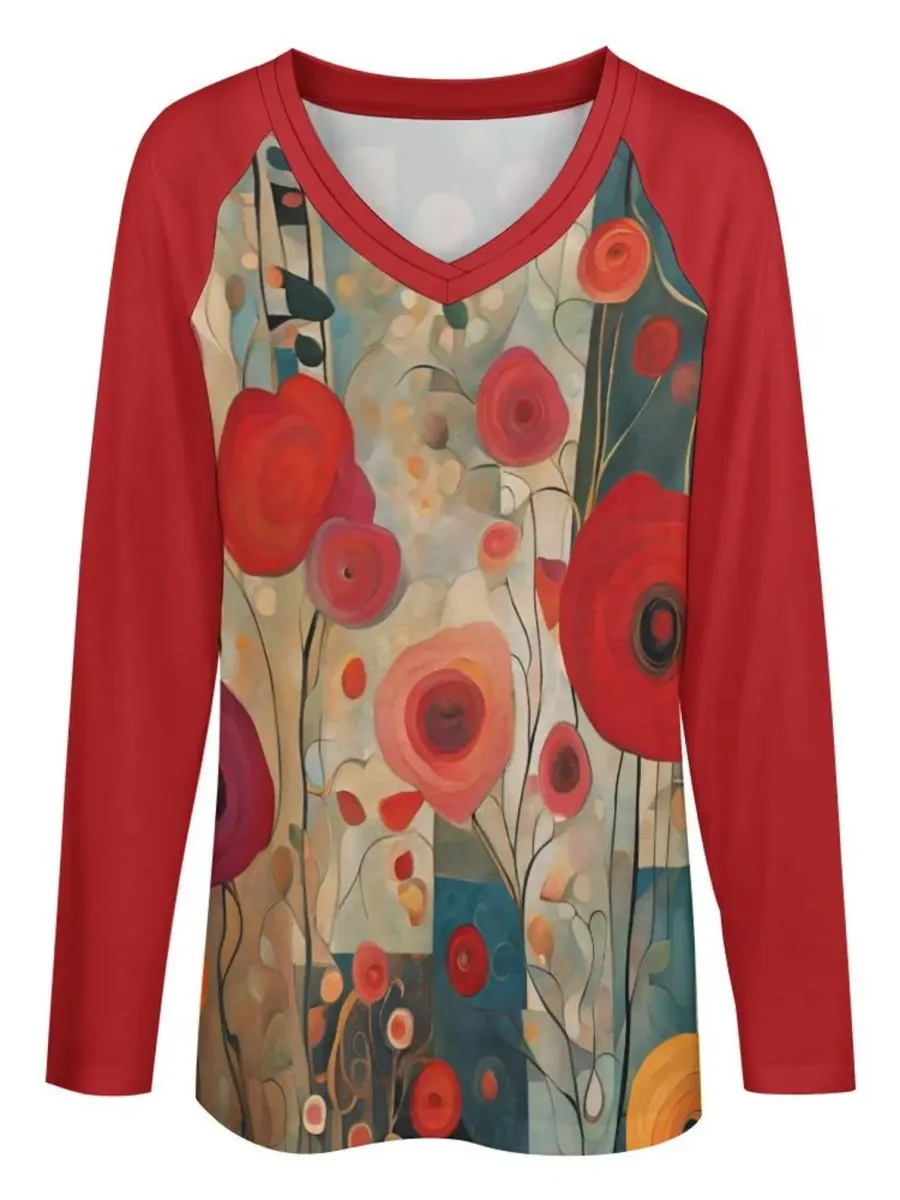 Vintage Floral Print Tee