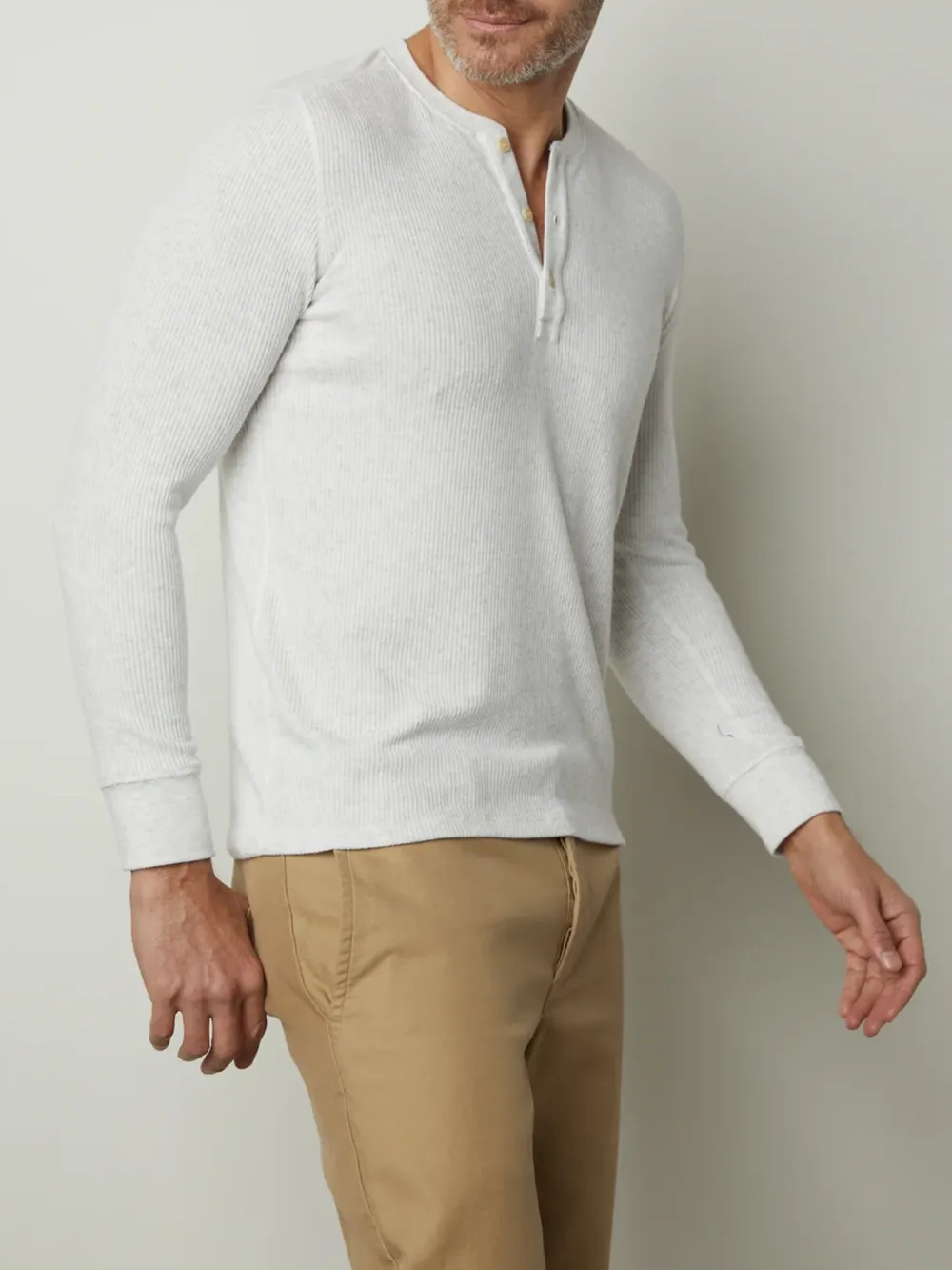 Knitted Solid Color Long Sleeve Top