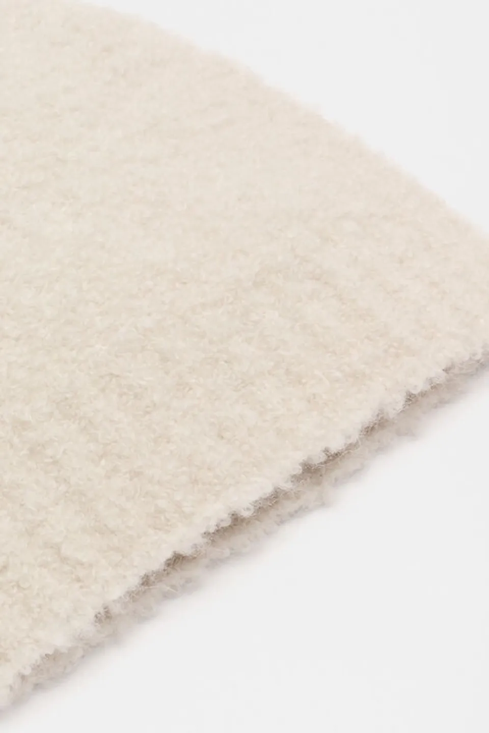 Fluffy Boucle Winter Hat