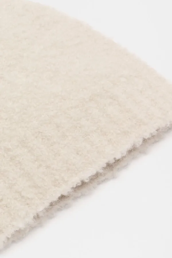 Fluffy Boucle Winter Hat