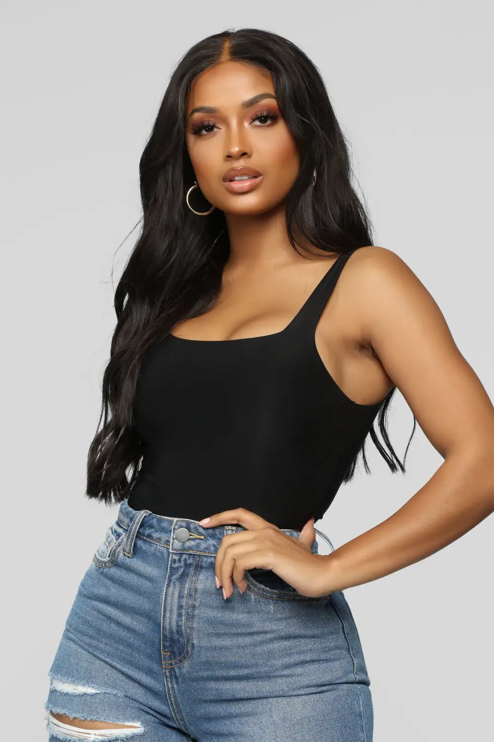 Until The End Bodysuit - Black