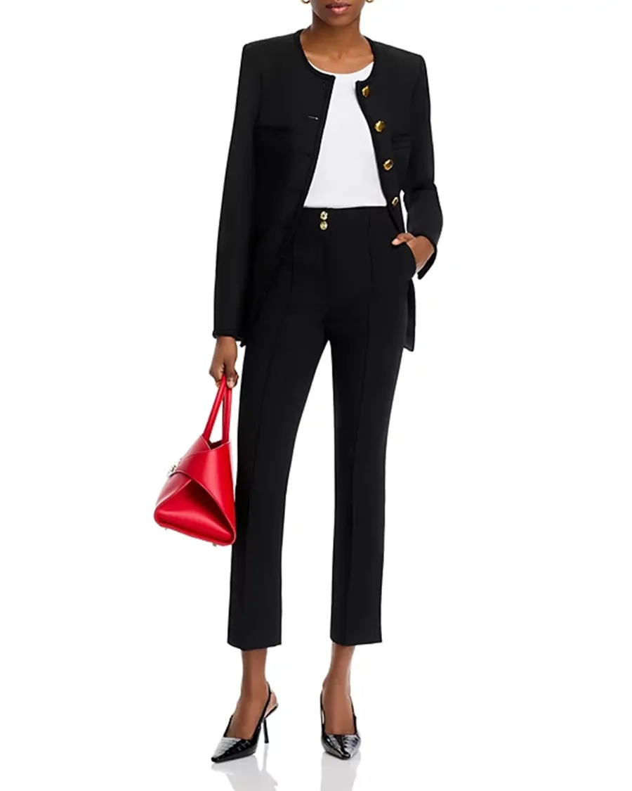 Casual Style Slim Leg Pants