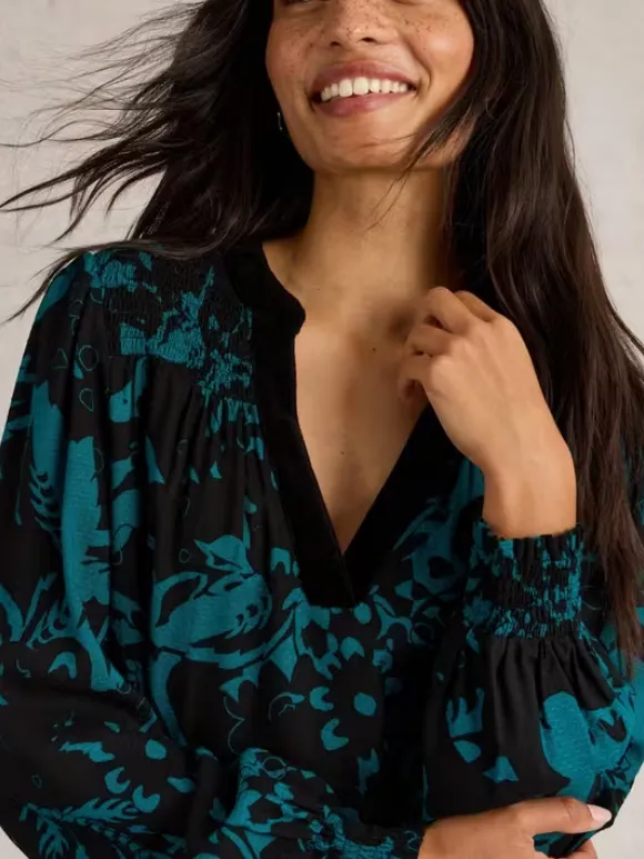 Slight Stretch Longline Top