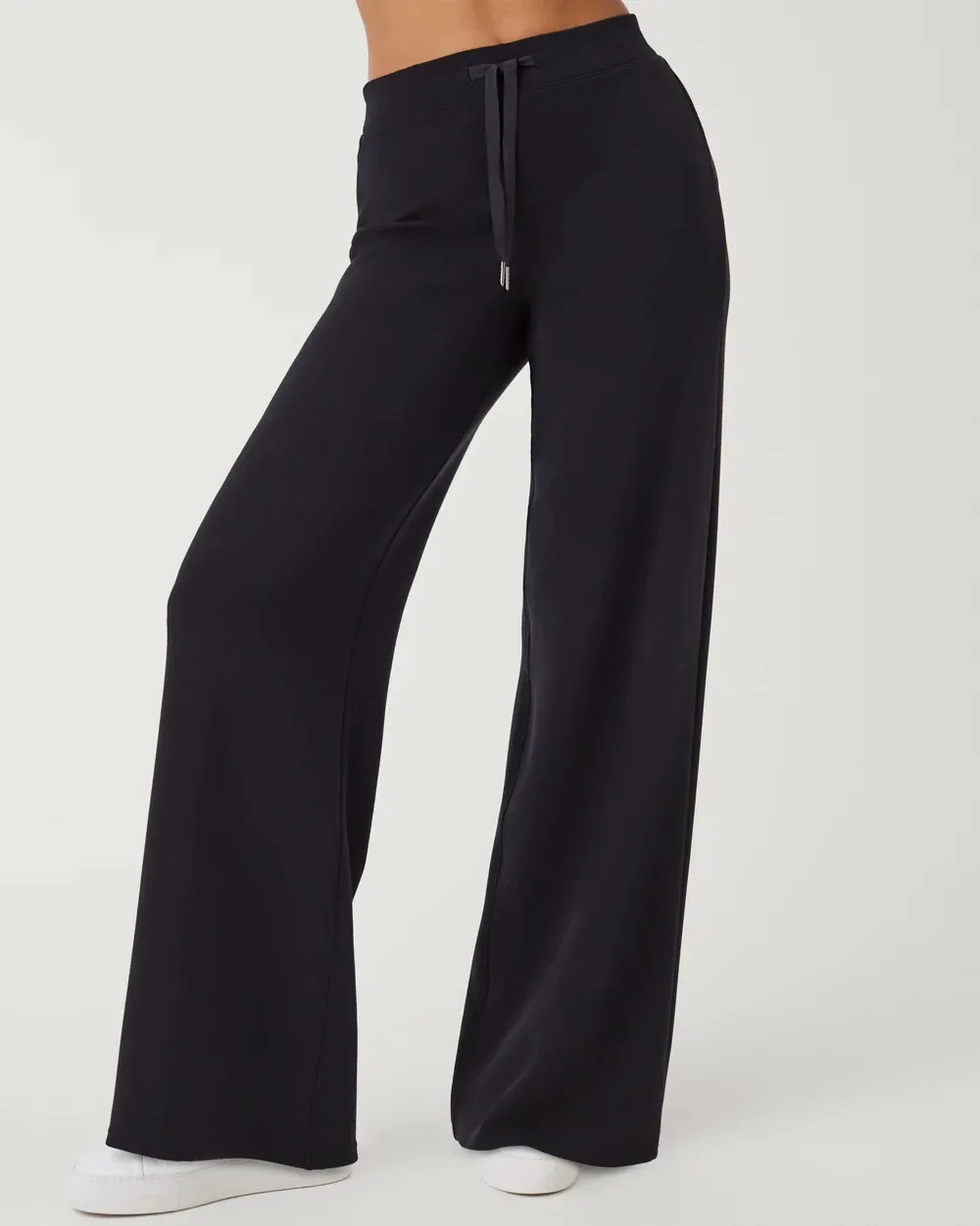 Wide Leg Pant - Very Black