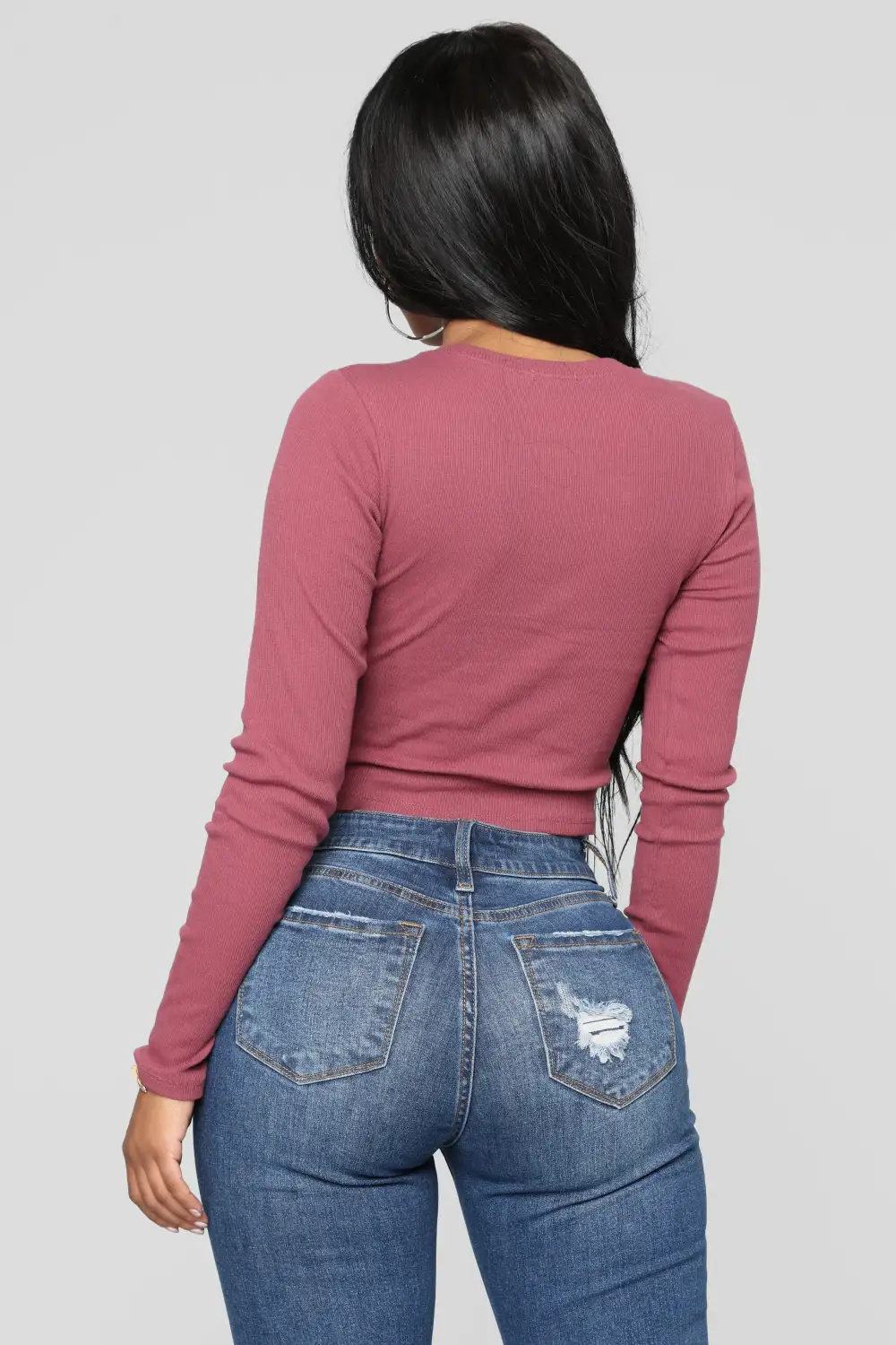 Waiting For You Tee - Mauve