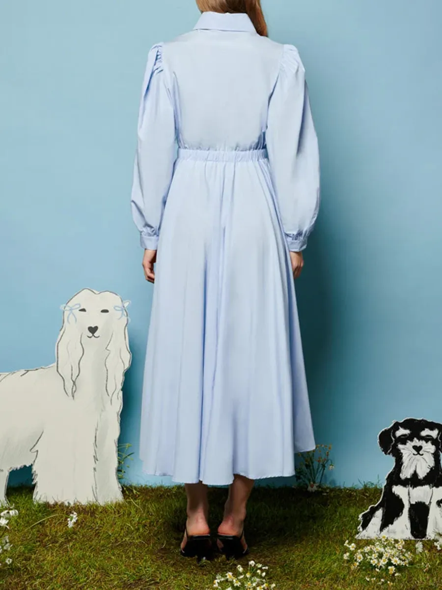 Fashion Bow Midi Dress