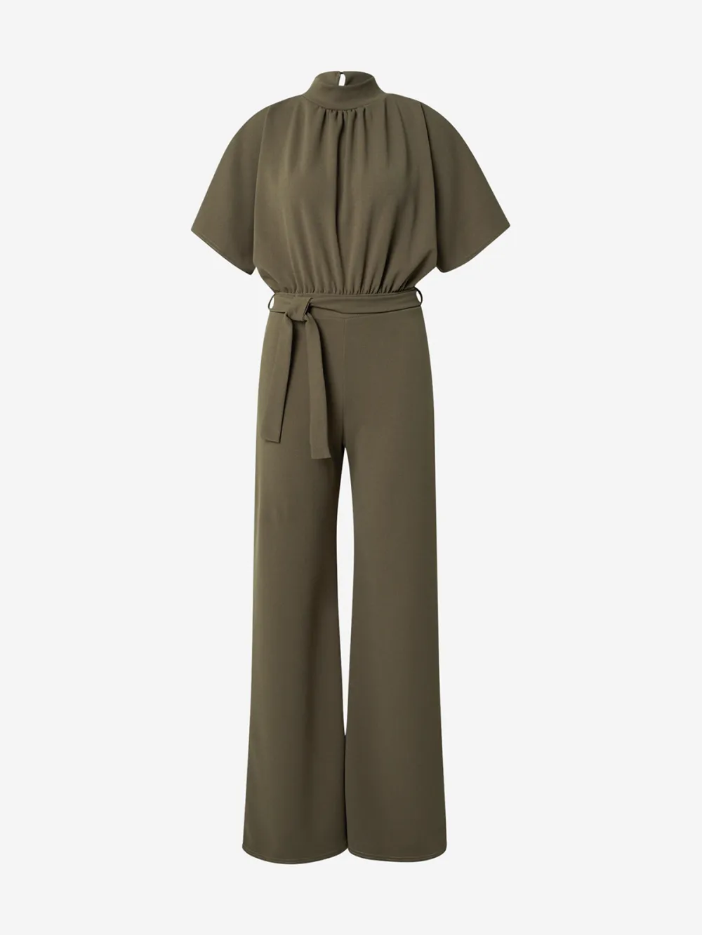 Keyhole Back Casual Style Jumpsuit