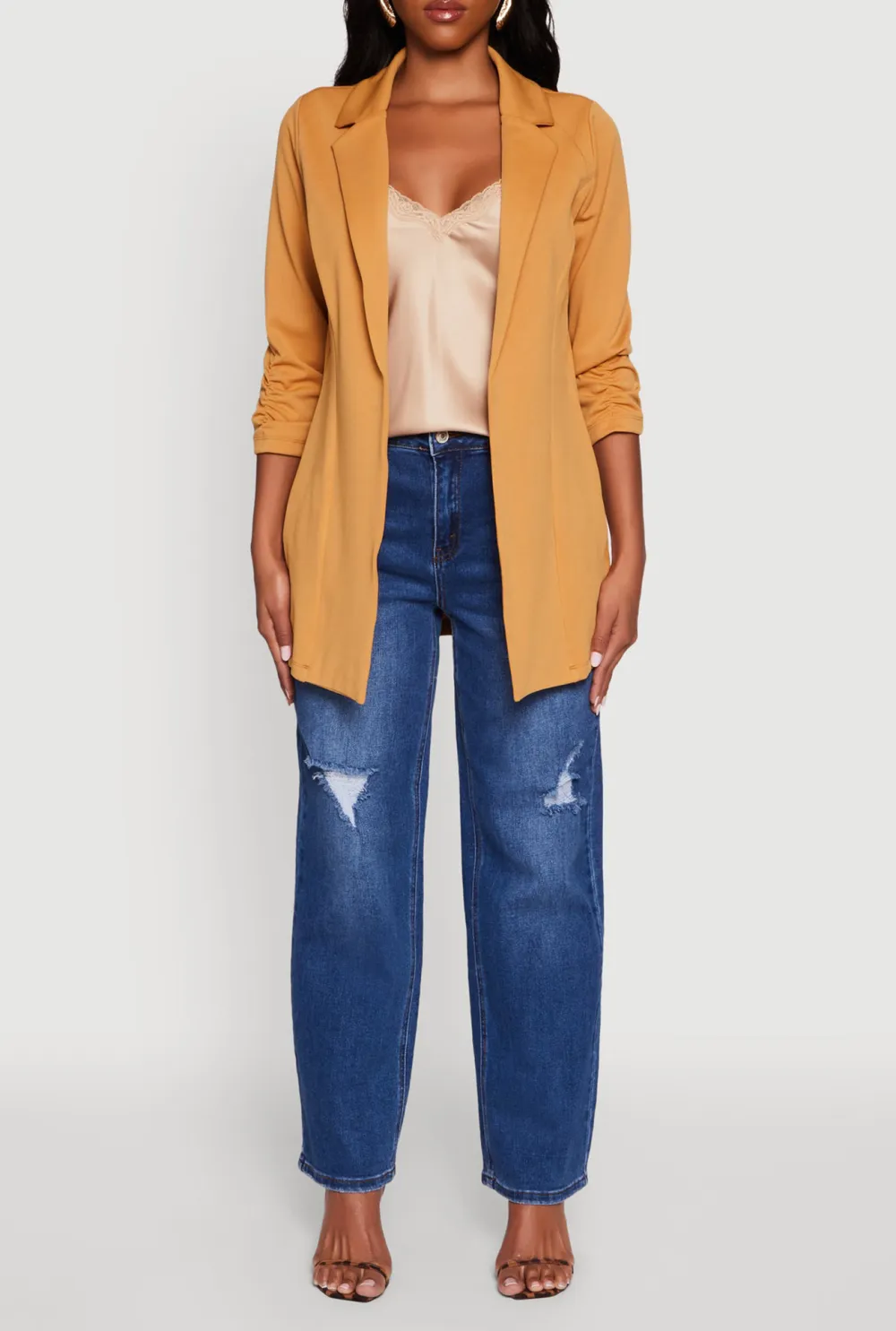 Three Quarter Sleeve Jacket