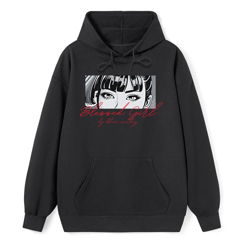 Blessed Girl Classic Christian Hoodie