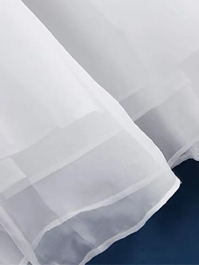 Women's Wide Leg Chinos Gauchos Pants Trousers Full Length Multi-Layer Wide Leg Baggy Micro-elastic Mid Waist Stylish Casual Daily Vacation Black White M L Summer Spring