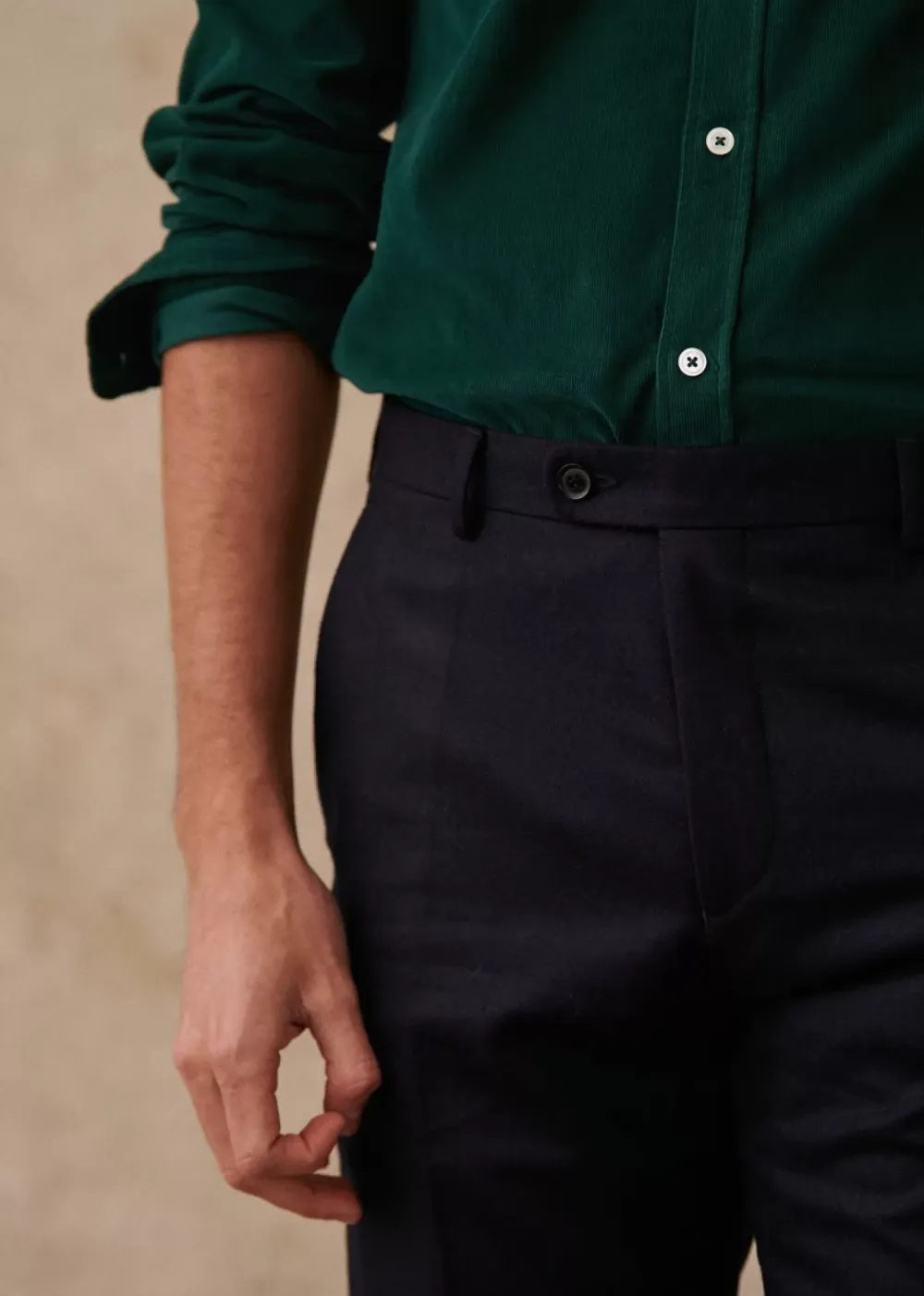 Carl Semi-Slim Fit Trousers