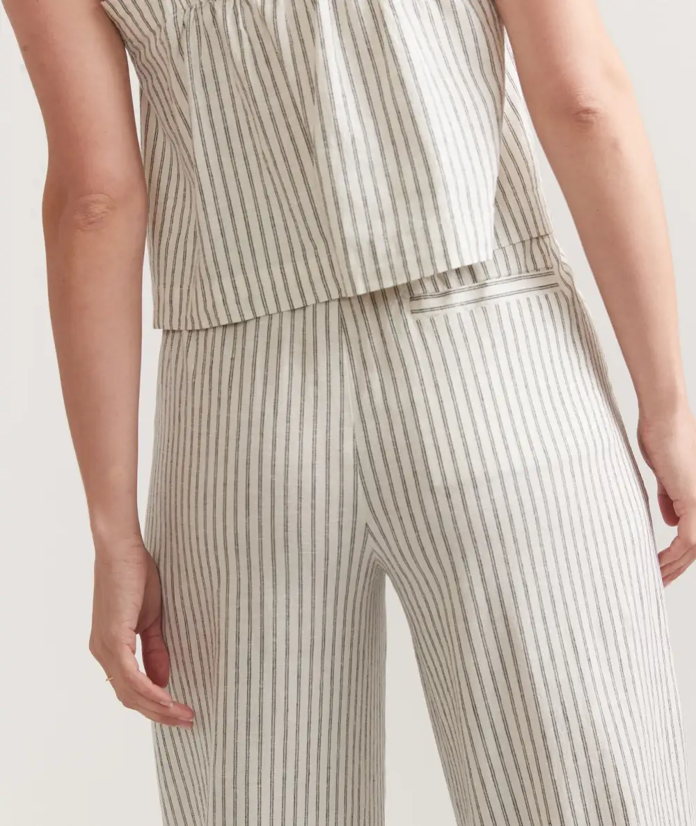 Striped Linen Trousers