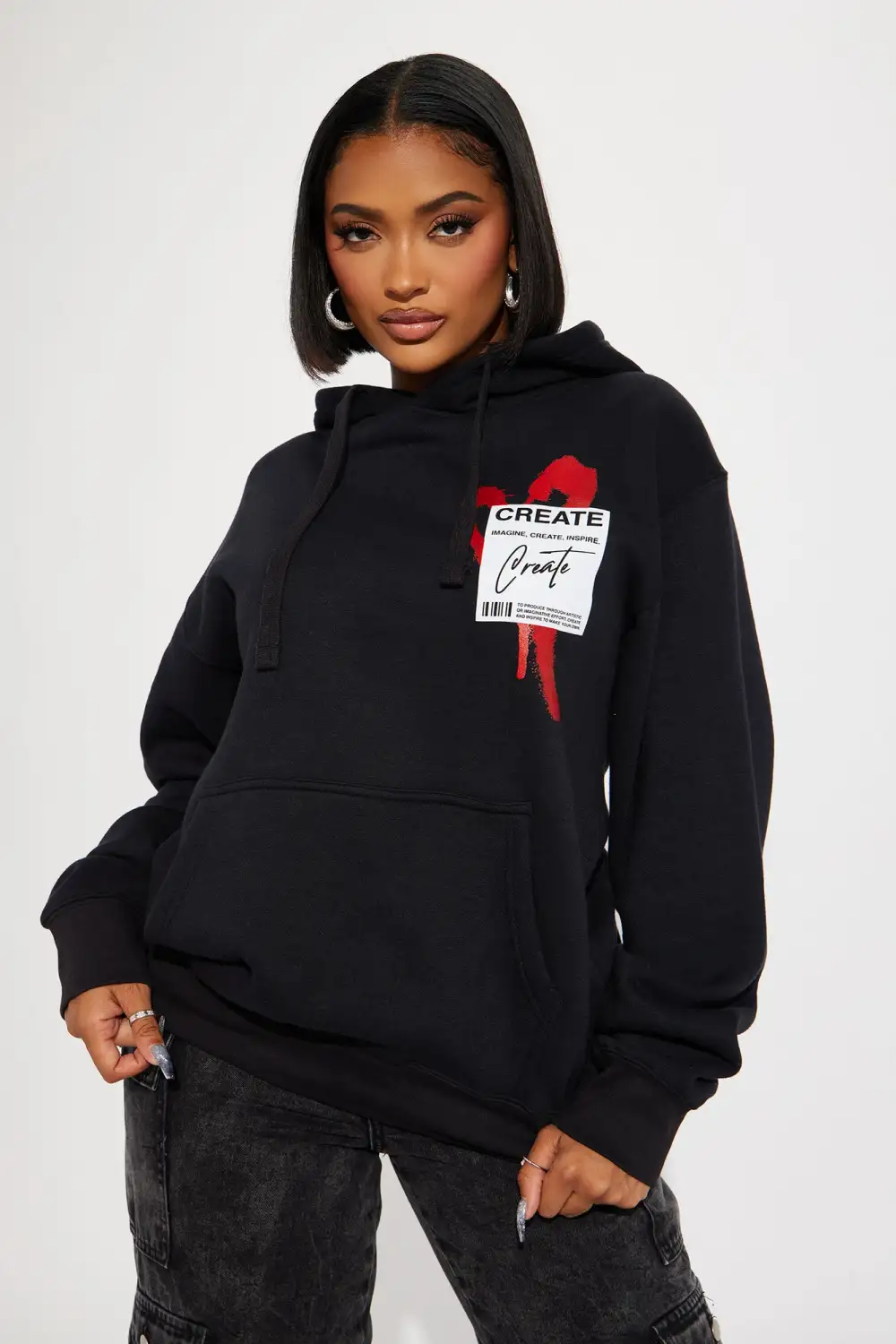 Create What You Love Hoodie - Black