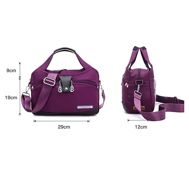 Women's Work Bag Polyester Oxford Cloth Daily Office & Career Camouflage Blue Camouflage Black Taro purple Camouflage purple