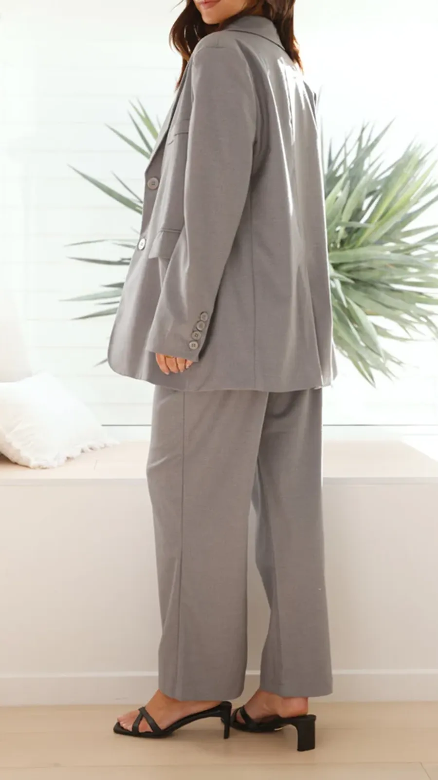 Comfortable Simple Suit Jacket