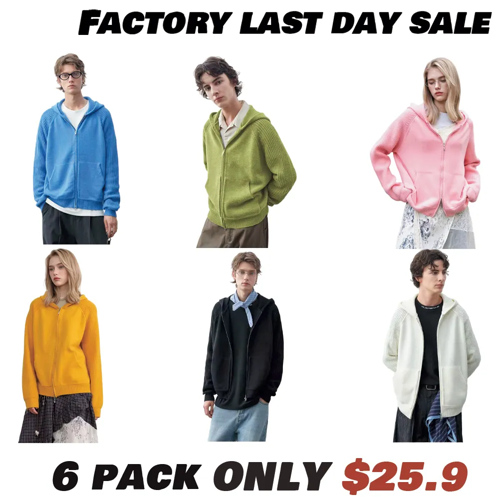 Multi-Color Anti-Pilling Loose And Simple Hooded Knitted Cardigan Sweater 2026, Fashionable, Trendy, Casual, Unisex, Versatile, And Preppy Style.