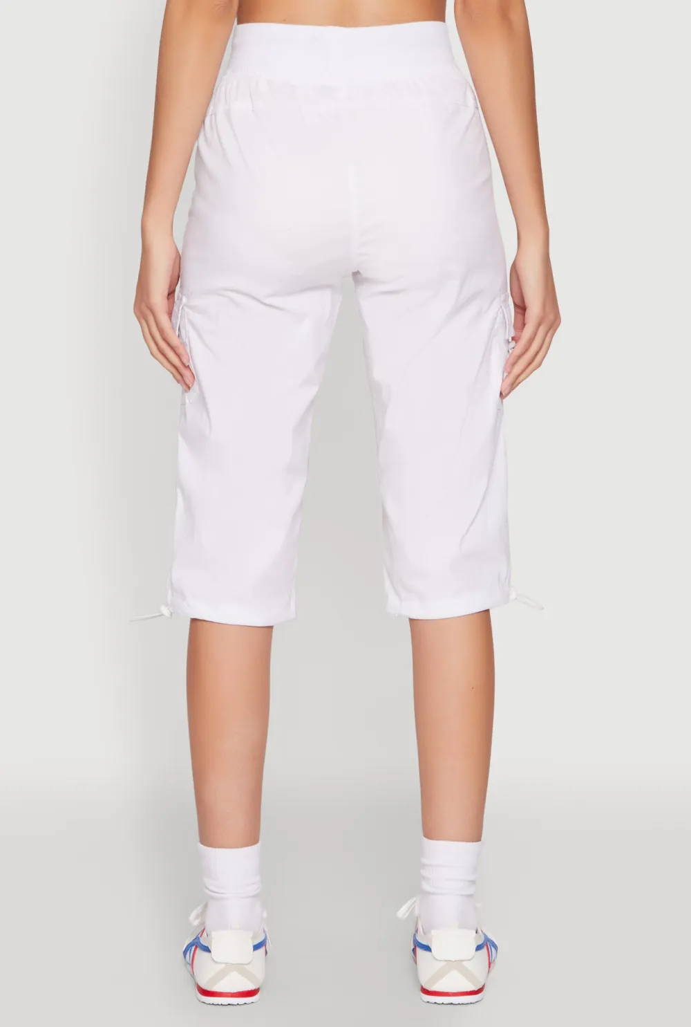 Drawstring Women's Cropped Pants