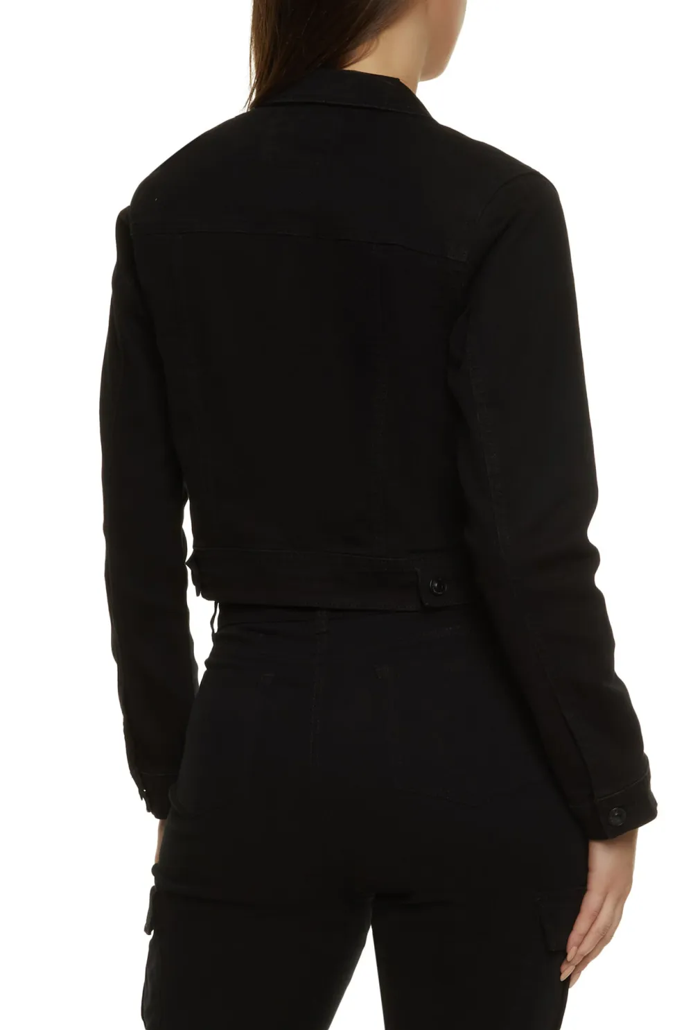 Short Fitting Denim Jacket