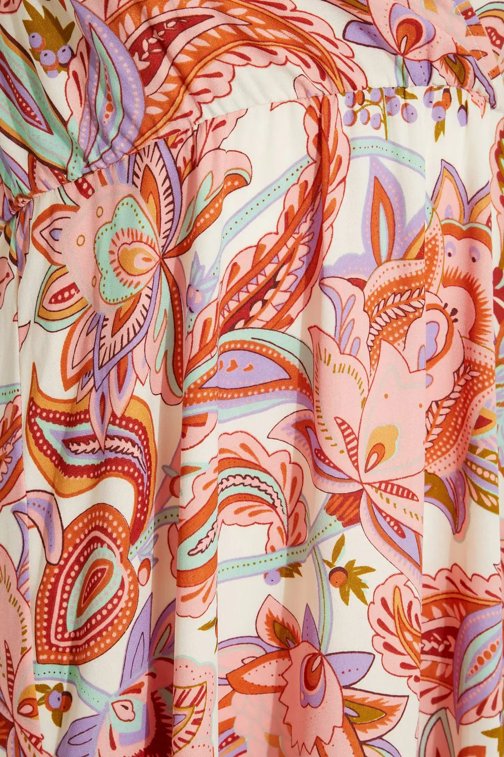 LTS Tall Pink Paisley Print Halter Neck Maxi Dress