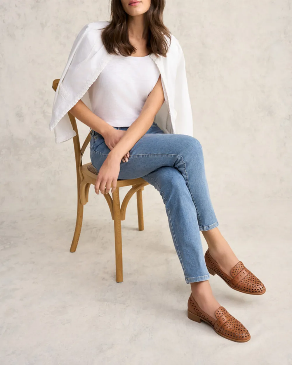 Classic Fit Straight Leg Jeans