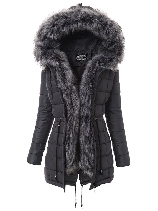 Fur women's jacket