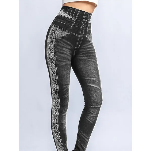 Women's High Elasticity High Waist Athletic Athleisure Black Blue S M Summer Spring