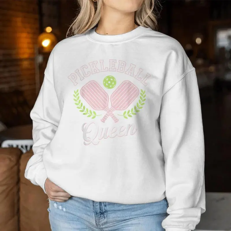 Pickleball Queen Pickleball Player Women Sweatshirt